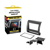 Scosche TA2053BKB compatible con Toyota Tacoma 2005-2011 kit de tablero doble DIN (negro)