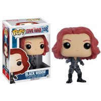 Funko POP Marvel: Capitán América 3: Figura de acción de la Guerra Civil - Viuda Negra