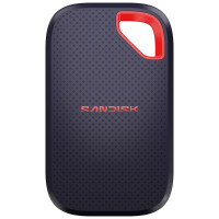 SANDISK 2TB Extreme Portable SSD (nuevo modelo) - Velocidades de transferencia de hasta 2000 MB/s - Conectividad USB tipo C, durabilidad confiable - Negro - SDSSDE70-2T00-G25