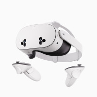 Meta Quest 3S 128GB | Auriculares VR: treinta y tres por ciento más de memoria: Realidad virtual sin cables: acceso a más de 40 juegos con una prueba de 3 meses de Meta Horizon+ incluida (Premium renovado)