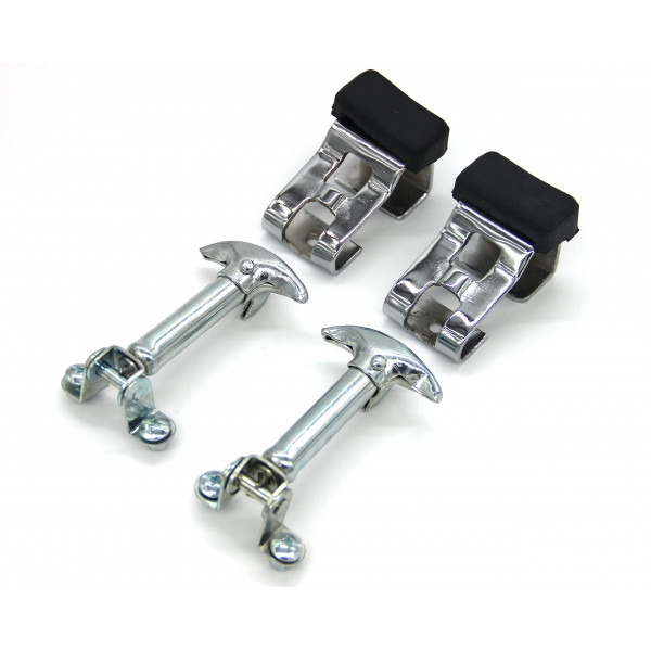 Pestillos de repuesto para capó compatibles con modelos Toyota Land Cruiser FJ40 FJ45 BJ40 BJ42, estilo vintage