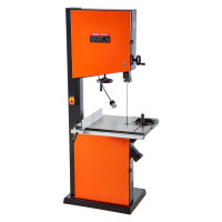 VEVOR Sierra de cinta para carpintería, 18 pulgadas, sierra de cinta con motor de 2240 W 3 HP, altura máxima de corte de 16 pulgadas, mesa de hierro fundido de 27,2 x 20 pulgadas, con luz de trabajo de 360°, calibre de inglete, cerca, sierra de cinta para