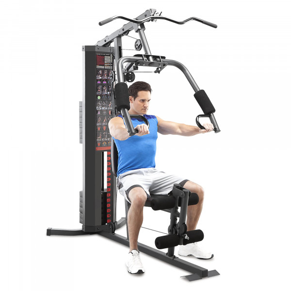 Estación de gimnasio en casa multifuncional Marcy de 150 lb para entrenamiento corporal total MWM-990