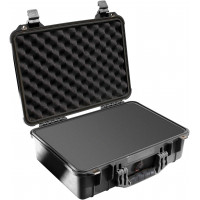 Estuche Pelican 1500 con espuma (negro)