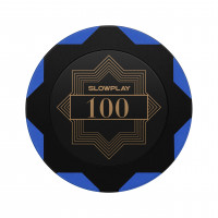 Fichas de póquer SLOWPLAY Nash Clay, 14 g y 40 mm, para Texas Hold'em, 50 piezas