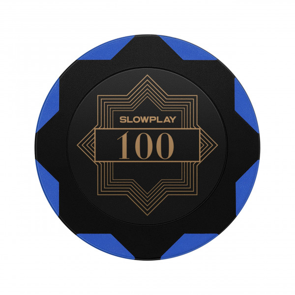 Fichas de póquer SLOWPLAY Nash Clay, 14 g y 40 mm, para Texas Hold'em, 50 piezas