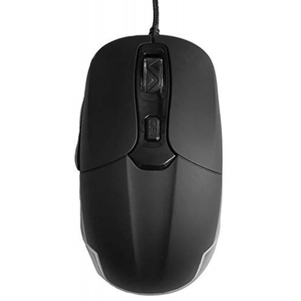 ValueRays - Ratón óptico USB con calefacción para ordenador, botones calefactables avanzados (negro)