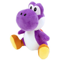 Little Buddy 1391 Super Mario All Star Collection Peluche Yoshi morado, 7