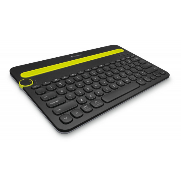 Logitech K480 Teclado Inalámbrico Multidispositivo para Windows, macOS, iPadOS, Android o Chrome OS, Bluetooth, Compacto, Compatible con PC, Mac, Portátil, Smartphone, Tablet - Negro