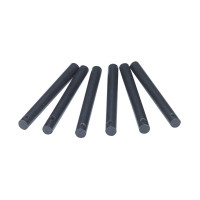 FOSTAR Kit de Supervivencia, 6 Piezas de Arrancador de Fuego con Varilla de Ferrocerio Perforada, Varillas de Acero contra Fuego de Magnesio, Imprescindible para Emergencias