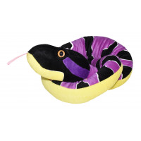 Serpientes de Wild Republic, juguete de peluche de serpiente, regalos para niños, serpiente de cascabel de madera, 54