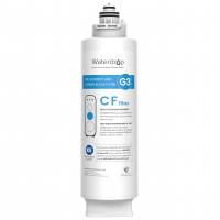 Filtro Waterdrop G3-N1CF, repuesto para sistema de ósmosis inversa Waterdrop G3-W, G3P600 y G3P800, 6 meses de vida útil