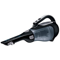BLACK+DECKER Dustbuster Aspiradora de mano de 20 V recargable inalámbrica, aspiradora de coche portátil, potente aspiradora de mano AdvancedClean con herramienta para rincones extensible, cepillo abatible y base de carga (BDH2000L)