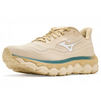 Mizuno Wave Horizon 9, Zapatillas para Hombre, Caqui Pálido/Blanco, 13