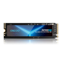 OSCOO SSD NVMe Gen 5.0 de 4 TB, hasta 14 000 MB/s, 3D TLC NAND, caché DRAM, disipador térmico de grafeno, SSD M.2 NVMe PCIe 2280 Gen5x4 para aplicaciones de IA, juegos, PS5, computadora portátil, PC, estaciones de trabajo de alta resistencia