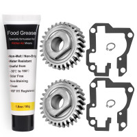 Ohoho 9706529 AP3594375 W11086780 Engranaje de gusano - Compatible con batidora de pie KitchenAid/Whirlpool 5QT y 6QT - Compatible con piezas de repuesto 9703543,9706529,W10916068 ap6048307 WP9706529
