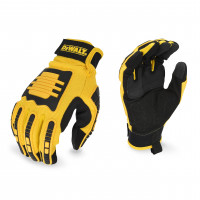 DEWALT Guantes de trabajo mecánicos de alto rendimiento – Guantes de seguridad resistentes a impactos con agarre antideslizante y alta destreza – Guantes duraderos para construcción industrial automotriz para hombres, XL