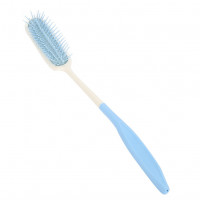 Cepillos para el cabello de largo alcance, mango largo que ayuda a usar un peine ligero y fácil de usar[Azul]