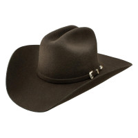 Stetson 3X Oakridge Sombrero de vaquero de lana, chocolate, 7 3/8 marrón