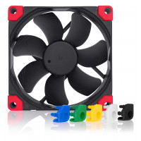 Noctua NF-A9 PWM chromax.Black.swap, ventilador silencioso premium, 4 pines (92 mm, negro)