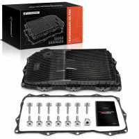Cárter de aceite para transmisión automática A-Premium de 8 velocidades con tapón, junta y pernos