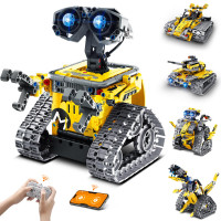 Mibido STEM Robot Building Kit Gift for Boys Ages 8-12 with Remote Control