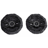 2 parlantes coaxiales de audio para automóvil Kicker 43DSC504 Serie D de 5.25 , 200 W, 2 vías y 4 ohmios
