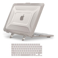 MOSISO Funda Compatible con MacBook Air de 13 Pulgadas M5 M4 M3 M2, Caqui