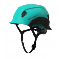 Casco de seguridad STUDSON SHK-1 sin ventilación, verde azulado, L/XL 58-63 cm, cierre de hebilla
