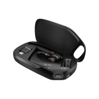 Auriculares Bluetooth Poly Voyager Legend 50 UC con estuche de carga - 4 micrófonos con cancelación de ruido, AI NoiseBlockAI y WindSmart Tech - Auriculares Bluetooth con micrófono, controles de llamadas inteligentes, comodidad durante todo el día