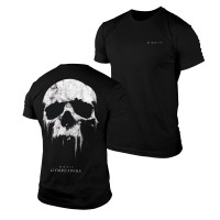 Gymreapers Skull Camisetas que absorben la humedad para hombres - Camisas de gimnasio de entrenamiento de manga corta - Camisetas deportivas para correr y camiseta de ajuste seco