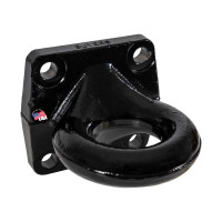 Buyers Products BDB1385 Barra de tiro de pivote forjada de 4 pernos de 3 pulgadas, negra