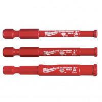 Milwaukee 49-56-0500 Sierra perforadora con grano de diamante Diamond Max, juego de 3 piezas 49560500 0