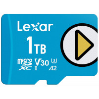Tarjeta Micro SD Lexar Play Blue de 1 TB, lectura de 160 MB/s, 4K, V30, UHS-I, A2