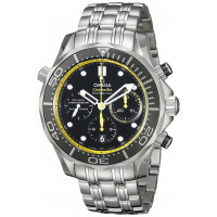 Omega 21230445001002 Reloj automático plateado con pantalla analógica y cuerda automática para hombre