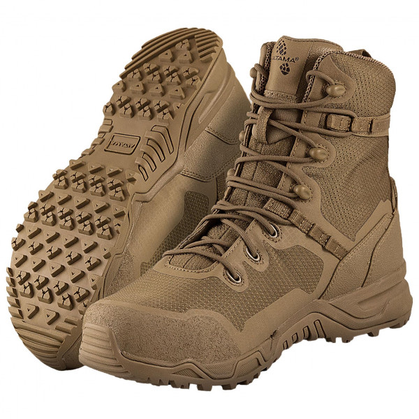 Altama Unisex Raptor 8'' Botas de seguridad ligeras antideslizantes Coyote