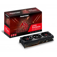 Tarjeta gráfica para juegos PowerColor Red Dragon AMD Radeon™ RX 6800 XT con memoria GDDR6 de 16 GB, tecnología AMD RDNA™ 2, Raytracing, PCI Express 4.0, HDMI 2.1, AMD Infinity Cache