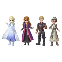 Disney Frozen Small Doll Multipack inspirado en Frozen 2, incluye Anna, Elsa, Kristoff y Honeymaren