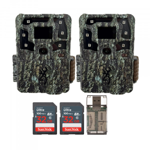 Paquete de cámara de juego celular Browning Trail Cameras Strike Force Pro X