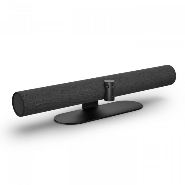 Jabra PanaCast 50 Cámara web panorámica 4K para salas de reuniones de 180°, resolución de vídeo de 4 kilopíxeles, negro