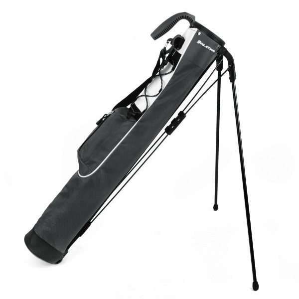 Orlimar, Bolsa de transporte ligera con soporte para golf Pitch & Putt, unisex, para adultos, gris pizarra