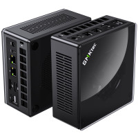 GMKtec Mini PC para juegos K8 Plus AMD Ryzen 7 8845HS (8C/16T, hasta 5,1 GHz) 32 GB DDR5 RAM 512 GB SSD, computadora de escritorio Dual NIC 2.5G, HDMI 2.1, USB4