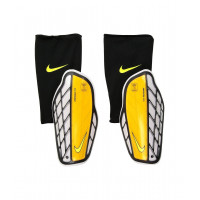 Espinilleras Nike Protegga Pro unisex - Naranja láser y negro SP0315 819 Talla XS