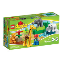 LEGO DUPLO Town 4962 Juego de construcción del zoológico para bebés