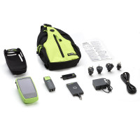 Probador inalámbrico NetAlly AirCheck G3 Pro Kit, incluye AirCheck G3 Pro (triple banda completa), accesorio de prueba (herramienta de prueba de bolsillo iPerf), antena direccional externa y analizador de espectro de triple banda NXT-2000