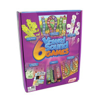 Juego de aprendizaje de 6 sonidos vocales para jóvenes: juego de fonética y lectura de vocales largas