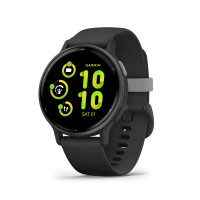 Garmin vívoactive® 5, reloj inteligente GPS de salud y fitness, 42 mm, negro