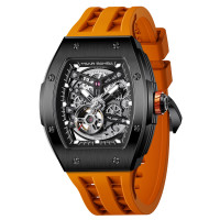 TSAR BOMBA Relojes automáticos para hombres 50M Reloj de lujo impermeable para hombres