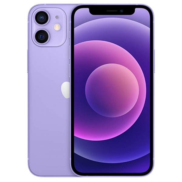 Apple iPhone 12 Mini, 64 GB, morado para AT&T (renovado)