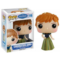 Funko POP Disney: Frozen - Figura de acción de Anna Coronación
